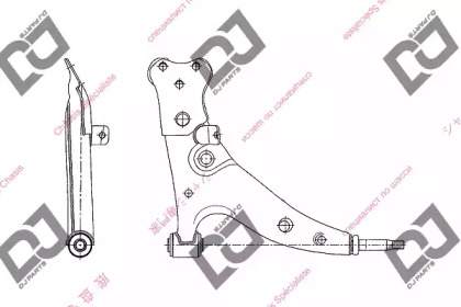 Рычаг независимой подвески колеса DJ PARTS DA1065